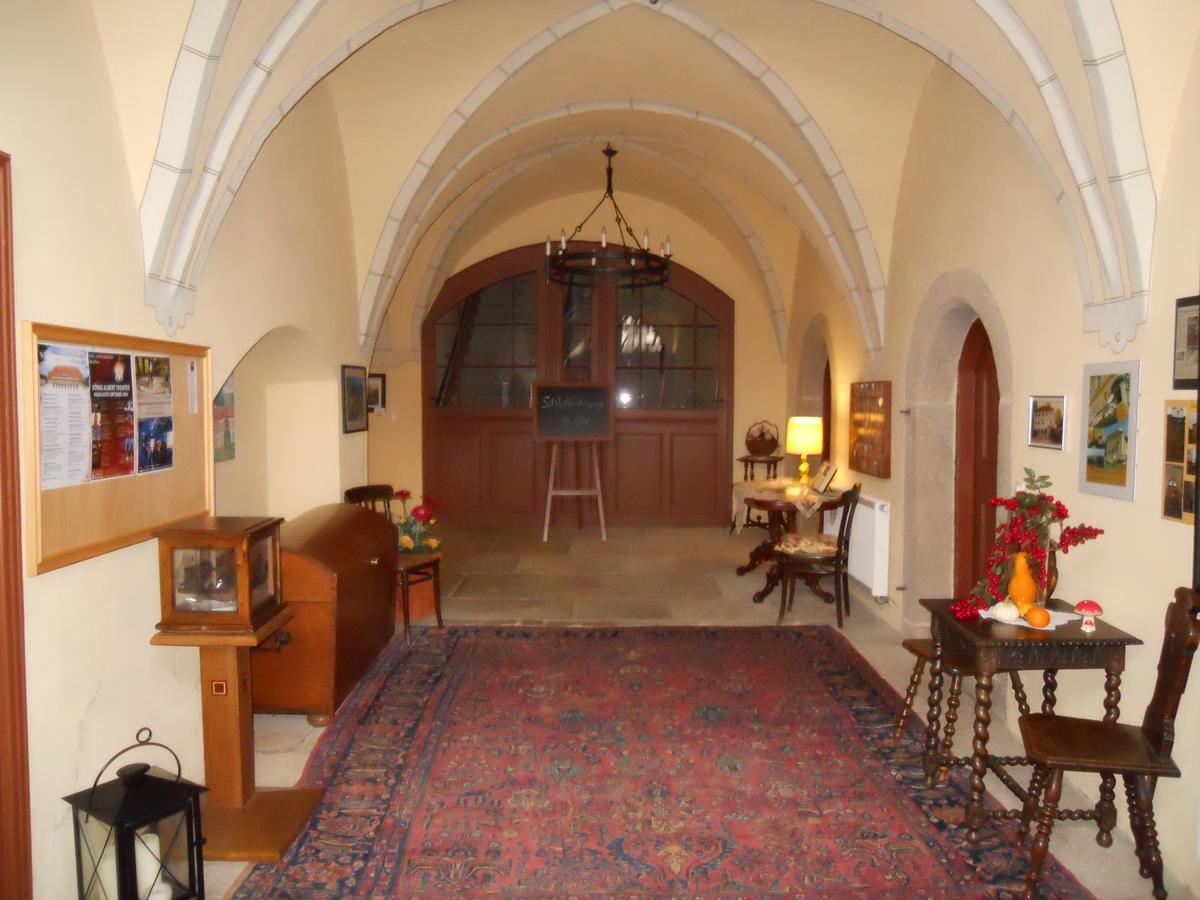 Hotel Garni Schloss Schoenberg Bad Brambach Exteriör bild